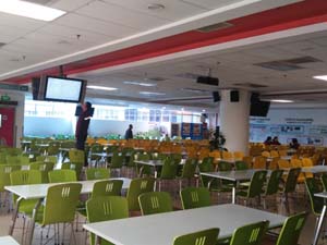 廣州高露潔餐廳擴聲系統(tǒng)設備升級改造